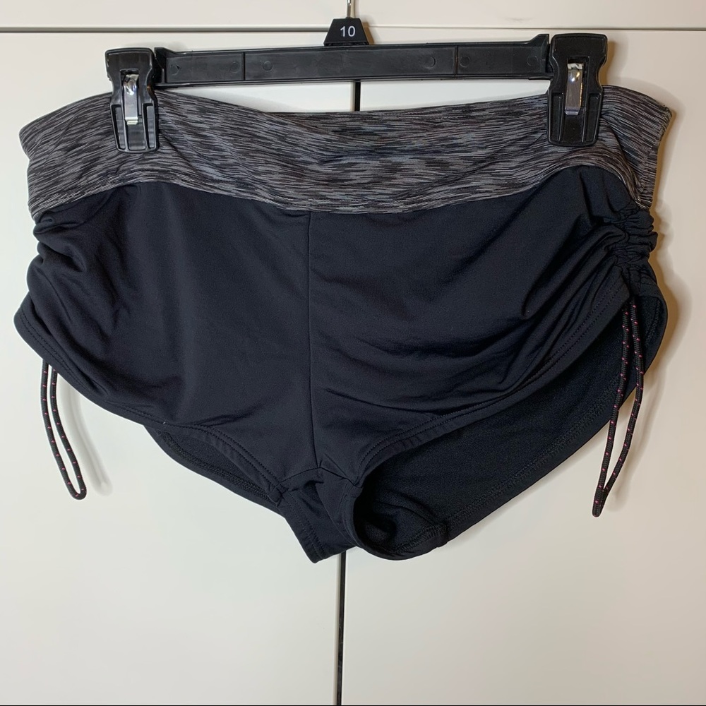 TYR Gathered Side Athletic Shorts